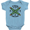 this is not a costume Baby Bodysuit