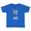 i bake because punching people is frowned upon Toddler T-shirt