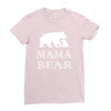 mama bear Ladies Fitted T-Shirt