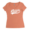 i'm out of your league Women's Triblend Scoop T-shirt