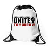 Procrastinators Unite Tomorrow Drawstring Bags