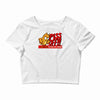 gildan funny  irritable owl syndrome, ideal gift, birthday present Crop Top