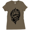 papa bear Ladies Fitted T-Shirt