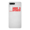 ammo expensive no warning shot funny nra rifle pistol shoot shooting t iPhone 7 Plus Case