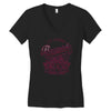 bayside high Women's V-Neck T-Shirt