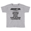 Super January Girl Toddler T-shirt
