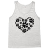 cat love paw Tank Top