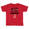 Once a Cancer Patient Now a Cancer Survivor Toddler T-shirt