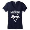NEFFEX Women's V-Neck T-Shirt