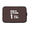 forced to work Laptop sleeve