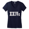 XXIV K Women's V-Neck T-Shirt