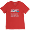life lessons from g.i V-Neck Tee