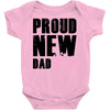 proud new girl Baby Bodysuit