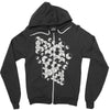 impossible triangles Zipper Hoodie
