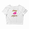 happy halloween new Crop Top