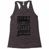 This Guy Is Taken By A Super Sexy August Girlfriend Racerback Tank