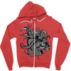 lion zentangle Zipper Hoodie