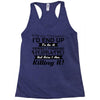 i never dreamed i'd end up to be a perfect freaking husband but here i Racerback Tank