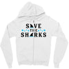 Save The Sharks Zipper Hoodie