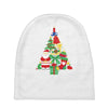 christmas tree made of bells stocking santa Baby Beanies