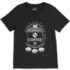 coffee &amp; contemplation V-Neck Tee