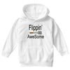 flippin awesome cooking greeting Youth Hoodie