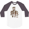 the evolution of groot 3/4 Sleeve Shirt