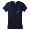 mermaid mom pocket Women's V-Neck T-Shirt