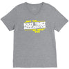 may the mass times force acceleration be with you funny V-Neck Tee
