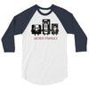 never forget casette diskette 3/4 Sleeve Shirt
