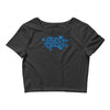 bargain paradise garage sign Crop Top