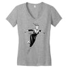captain marvel 8 Women's V-Neck T-Shirt
