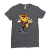 pizza smoking (2) Ladies Fitted T-Shirt