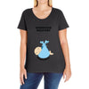 Estimated Delivery September Baby Boy Ladies Curvy T-Shirt