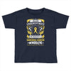 Never Underestimate the Strength of a Sarcoma Cancer Warrior Toddler T-shirt