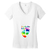 I'm a Rainbow Baby Women's V-Neck T-Shirt