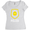 super secret police Women's Triblend Scoop T-shirt