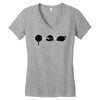Pubg Women's V-Neck T-Shirt