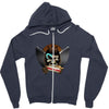 MANIAC OF SKULL Zipper Hoodie