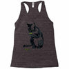 radioactive cat Racerback Tank