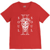 soul II soul white logo V-Neck Tee