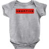 negative Baby Onesie
