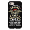 I'm A Veteran Dad T Shirt iPhone 8