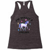 i'm really a unicorn Racerback Tank