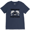 research porpoises V-Neck Tee