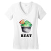 Best Friends Tacos Women's V-Neck T-Shirt