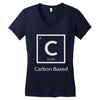 carbon based organism Women's V-Neck T-Shirt