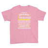 Legends Are Born In August Youth Tee