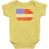 american flag we the people Baby Bodysuit