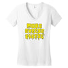 more cheese please Women's V-Neck T-Shirt